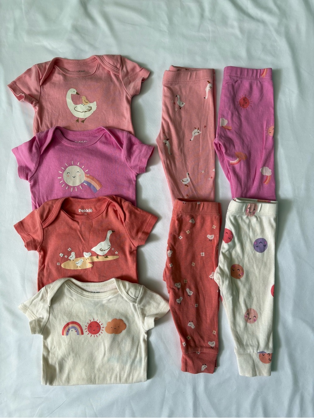 🌸 Baby girl Pekkle 3M bundle